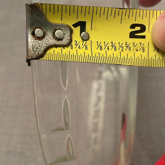 Vintage Pyrex #229 Pie Plate Deep Dish Clear Glass Handles Fluted Scalloped Rim - Picture 9 of 10